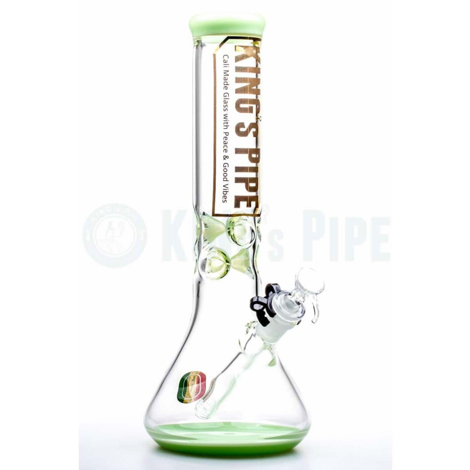 Kings Pipe Online Headshop Kings Pipe Glass 12 Inch Beaker Bong With Lime Leafly 3310